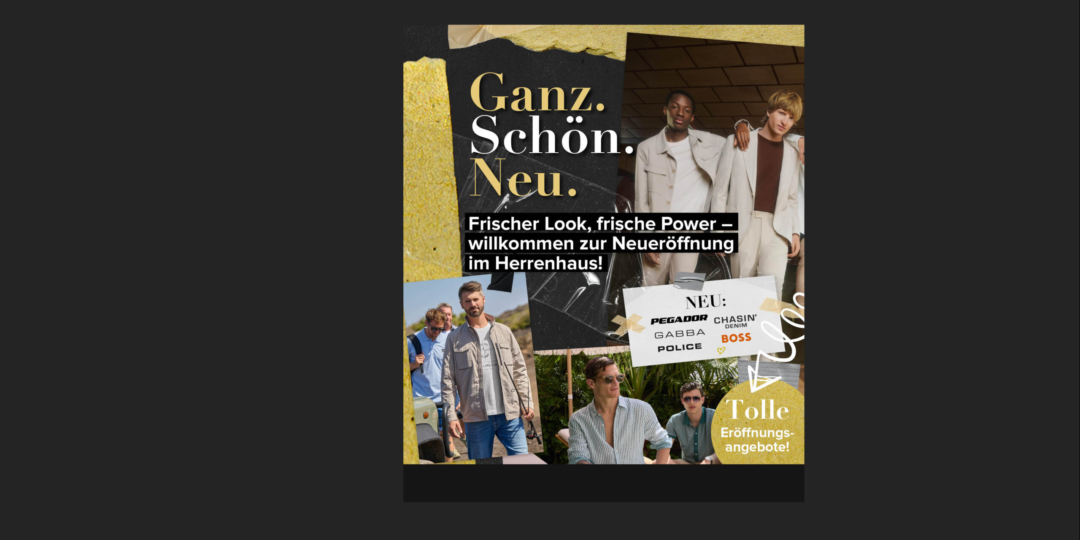 HP Banner Neueröffnung