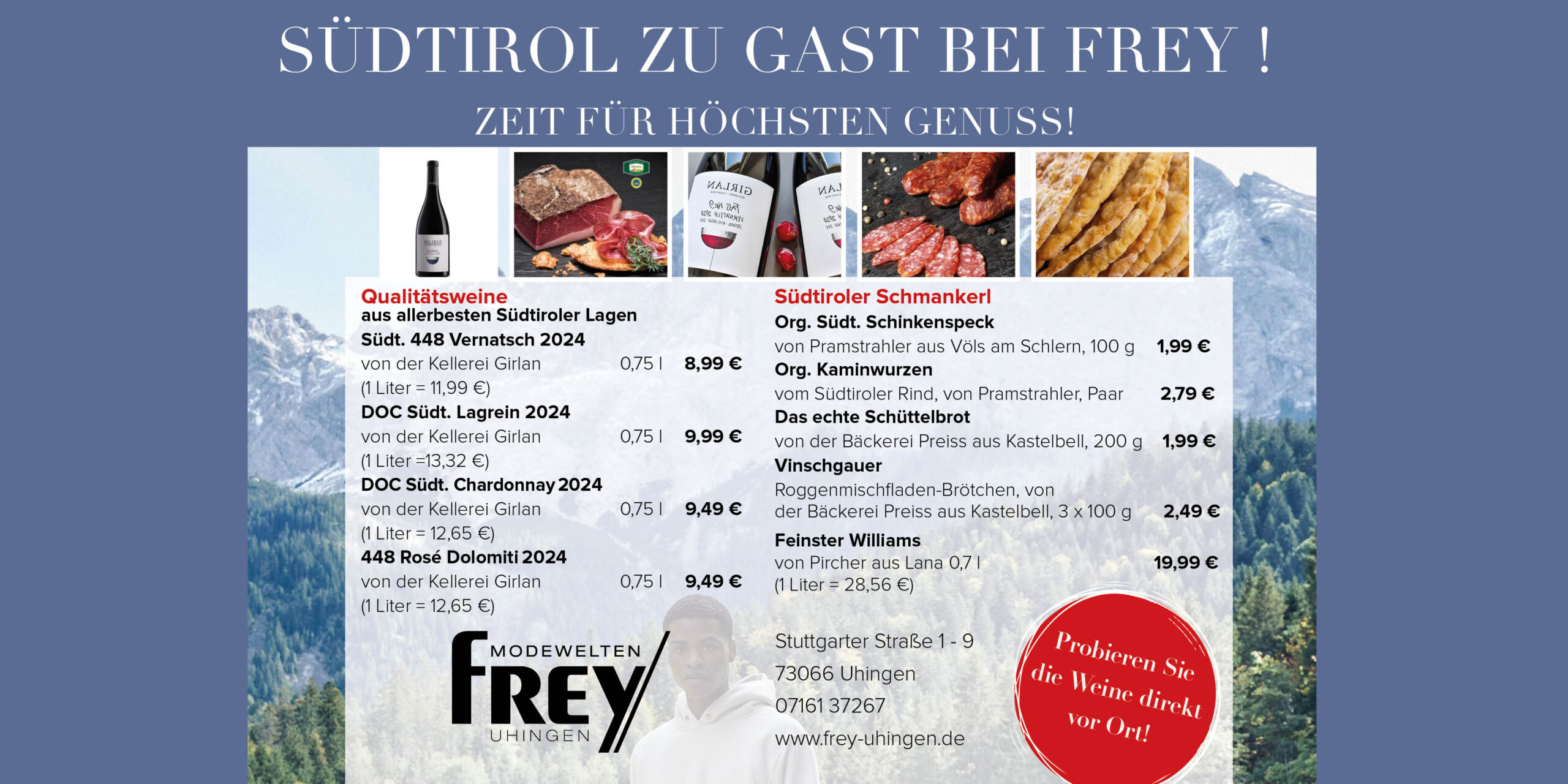 HP Banner desktop südtirol